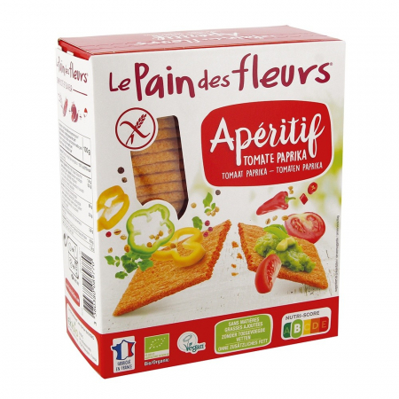 Pentru Copii - Turte crocante aperitiv cu rosii si paprika 150g