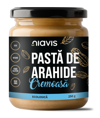 Creme / Unturi - Pasta de Arahide Cremoasa Ecologica/BIO 250g
