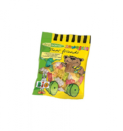 Bomboane / Acadele / Jeleuri - Ursuleti Bio Prietenosi 50g