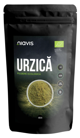 Superalimente / Vitamine - Urzica pulbere Ecologica/BIO 125g