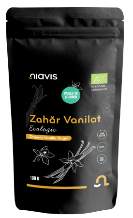 Alimente Fara Gluten - Zahar Vanilat Ecologic/BIO 100g