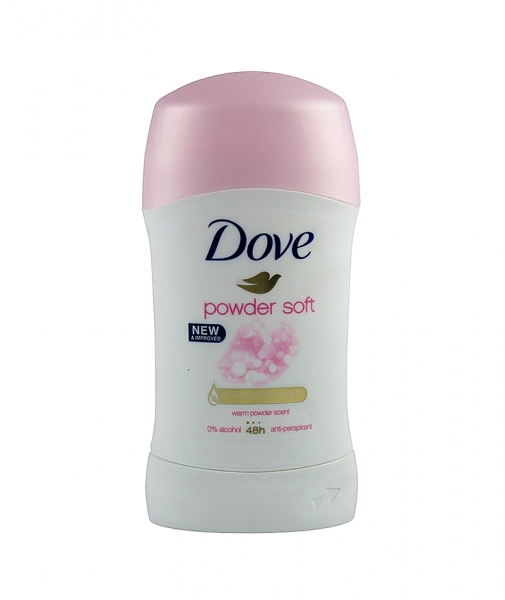 Deodorant antiperspirant Dove Powder Soft, stick, 40 ml [1]
