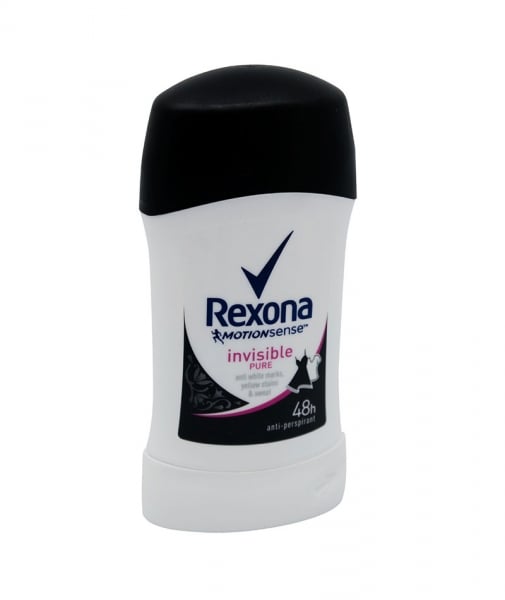 Rexona Invisible Pure deodorant antiperspirant stick, 40 ml [1]