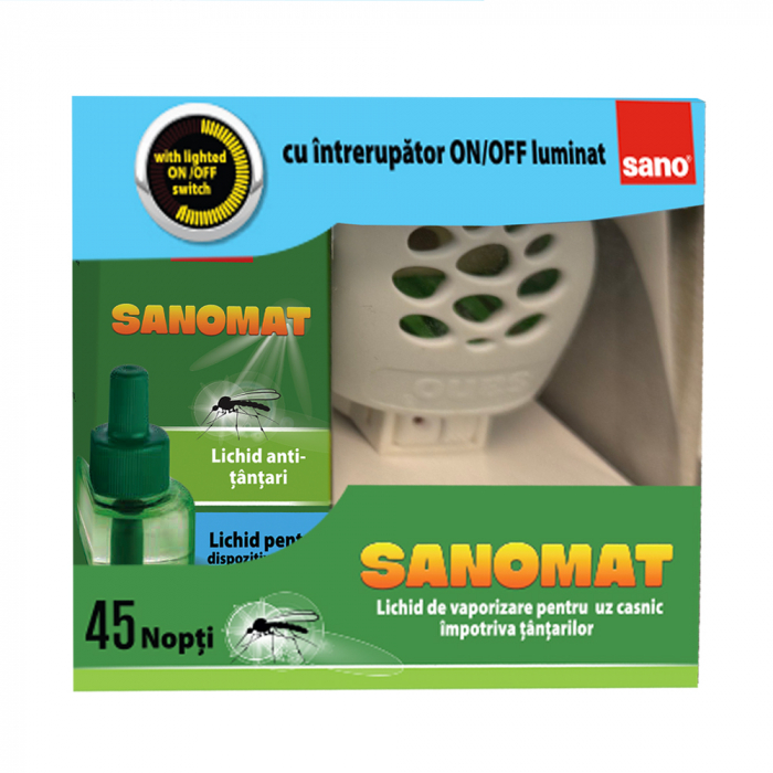 Aparat electric cu rezerva lichida impotriva tantarilor Sanomat [1]