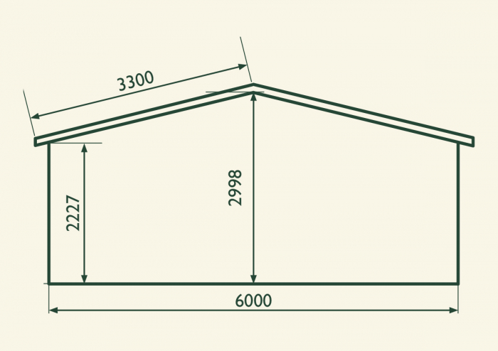 Casuta de gradina Nocera 6×6m [5]