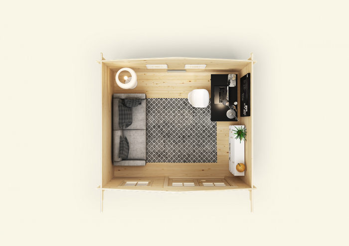 Casuta de gradina Syrah 3.5×3m [5]