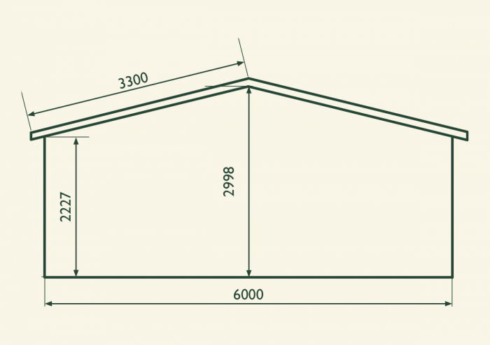 Casuta de gradina Mourvedre 6×4m [4]