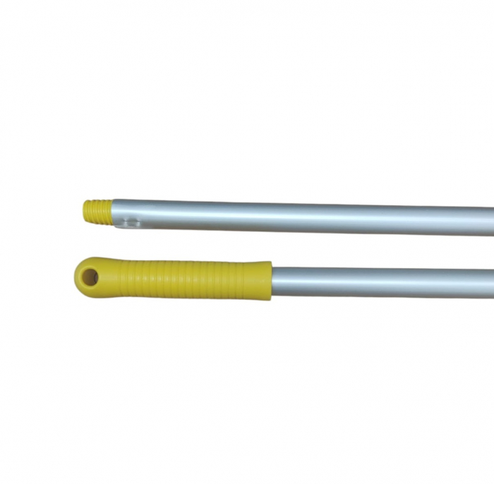 Coada aluminiu universala, galbena, 140 cm [1]