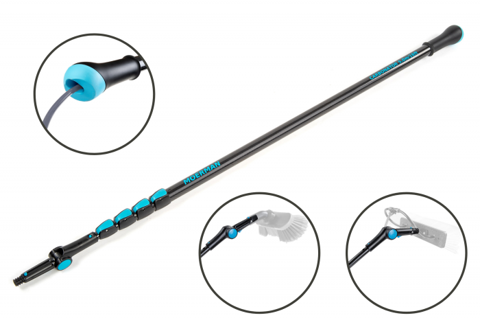 MOERMAN Coada telescopica din fibra carbon, 5 sectiuni, Carbonator, 3.5 m [6]