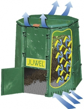 Compostor de gradina Juwel Premium Aeroquick Termo 890 XXL [2]