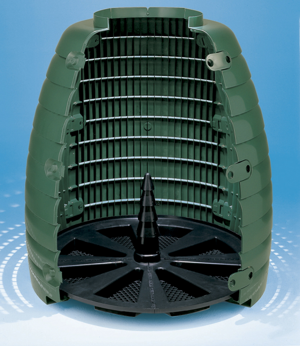 Compostor de gradina, verde, 660 L [4]