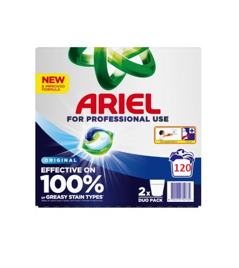 Detergent capsule Ariel Profesional Original, 2*60 spalari [1]