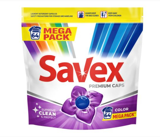 Detergent capsule Savex Caps Color, 64 spalari [1]