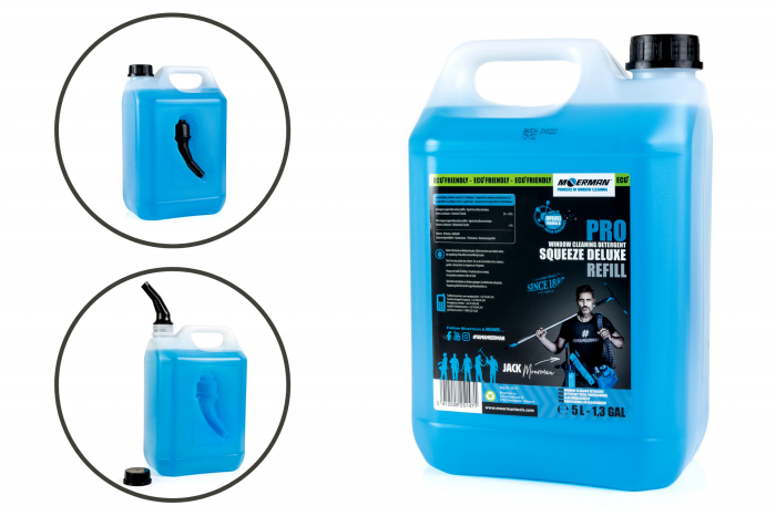 Detergent concentrat pentru geamuri, MOERMAN Pro Squezee Deluxe, Eco-Friendly, 5 L [2]