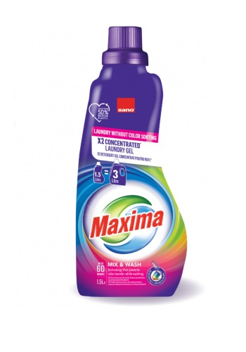 Detergent lichid concentrat Sano Maxima Moments of Joy, 1.5 l, 60 spalari [2]