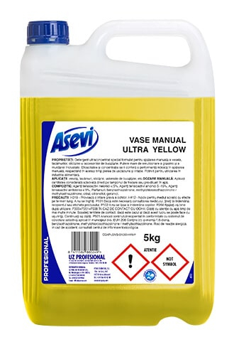 Detergent lichid vase ULTRA Yellow, 5 L [1]