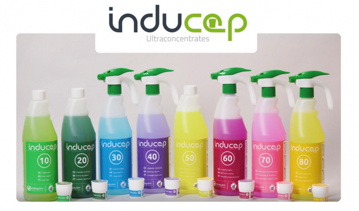 Detergent igienizant ultraconcentrat cu amoniac, Inducap 20, 22 ml [2]
