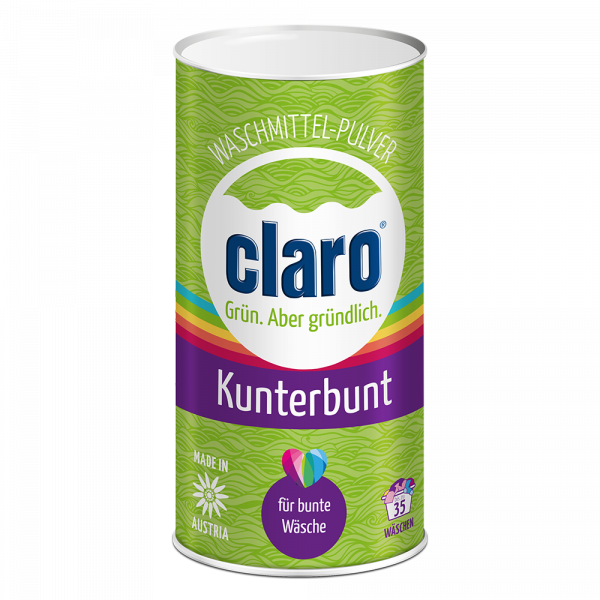 Detergent rufe colorate pudra Claro, Ecolabel, 35 spalari [1]