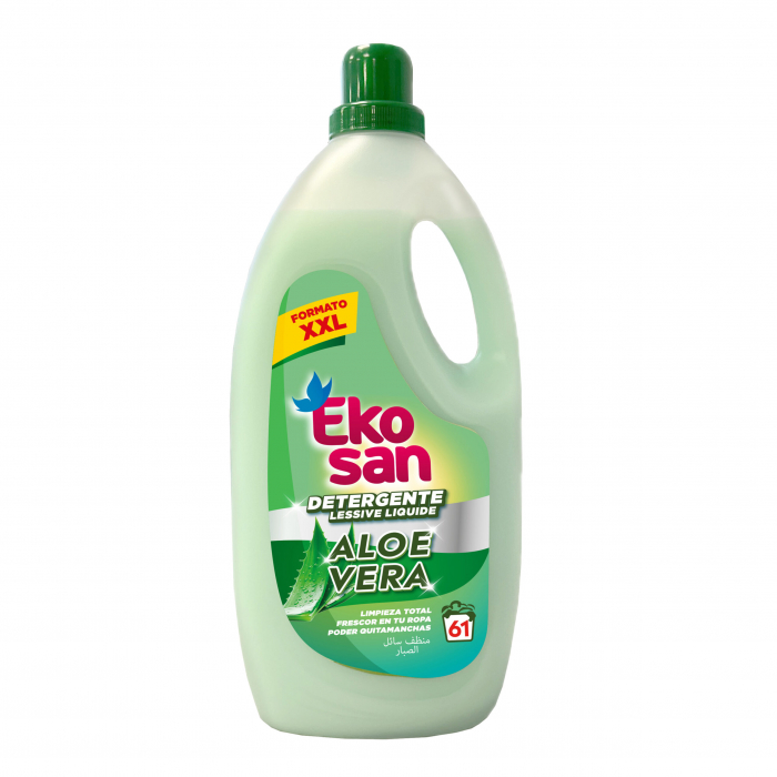 Detergent rufe lichid Ekosan Aloe Vera, 4 L [1]
