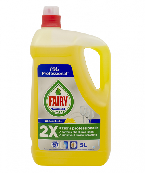 Detergent vase Fairy Professional Lemon, 5L [2]