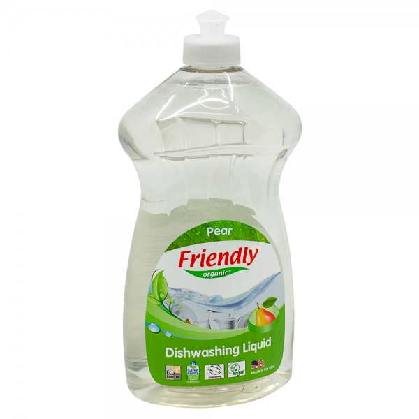 Detergent Vase si Biberoane cu Esență Naturală de Pere Friendly Organic, 739ml [1]