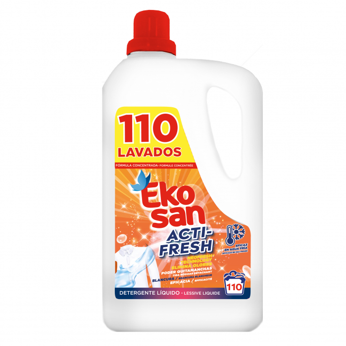 Detergent rufe lichid Ekosan Acti-Fresh, 5 L [1]