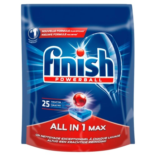 Finish All in 1 Max detergent pentru masina de spalat vase, 25 tablete [1]