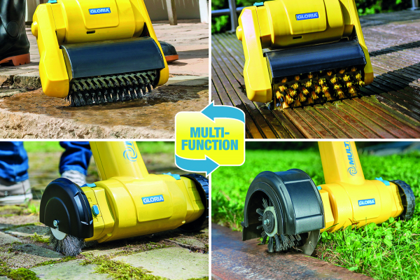 Perie electrica pentru exterior, GLORIA Multibrush Plus Li-On, fara acumulator [2]