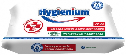 Hygienium Servetele umede pentru incontinenta, 72 buc [1]