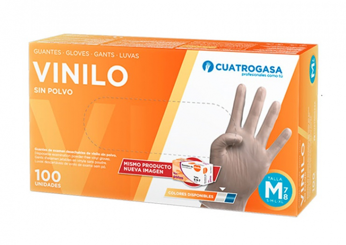 Manusi din latex, pudrate L, 100 buc/ set [7]