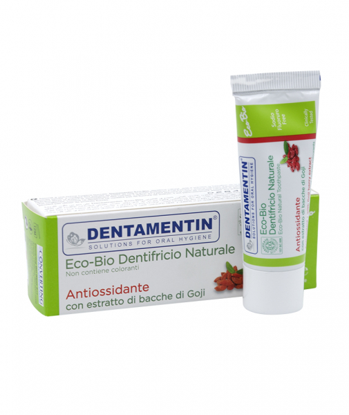 Pasta de dinti Eco-Bio Antioxidant, Dentamentin, 25 ml [1]