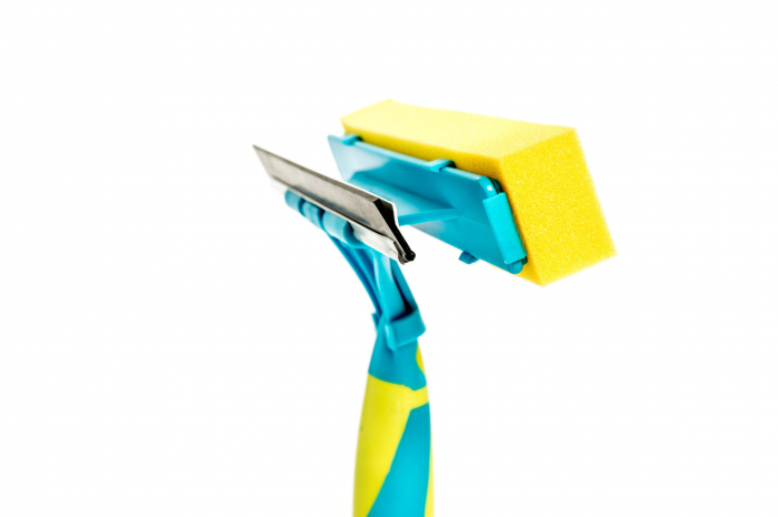 Racleta curatare geam, MOERMAN Combi Sponge & Dry, 25 cm [2]