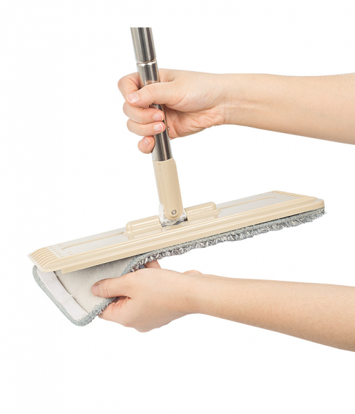 Rezerva mop plat velcro microfibra pentru galeata Tablet, 32 cm [2]