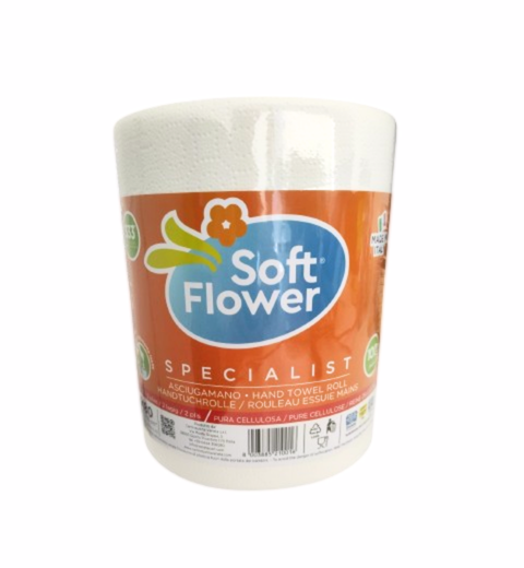 Rola prosop de bucatarie Soft Flowert, 2 straturi, 333 foi [1]