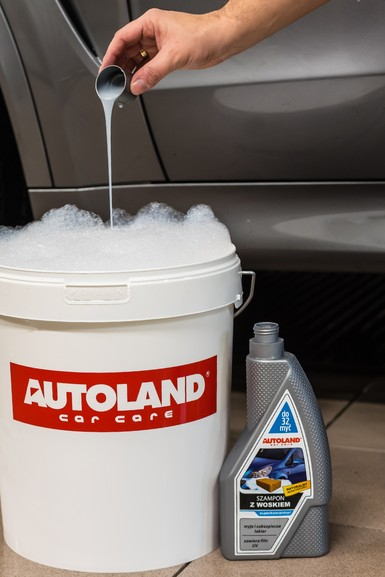 Sampon auto foarte concentrat, cu ceara,  Autoland, 950 ml [4]