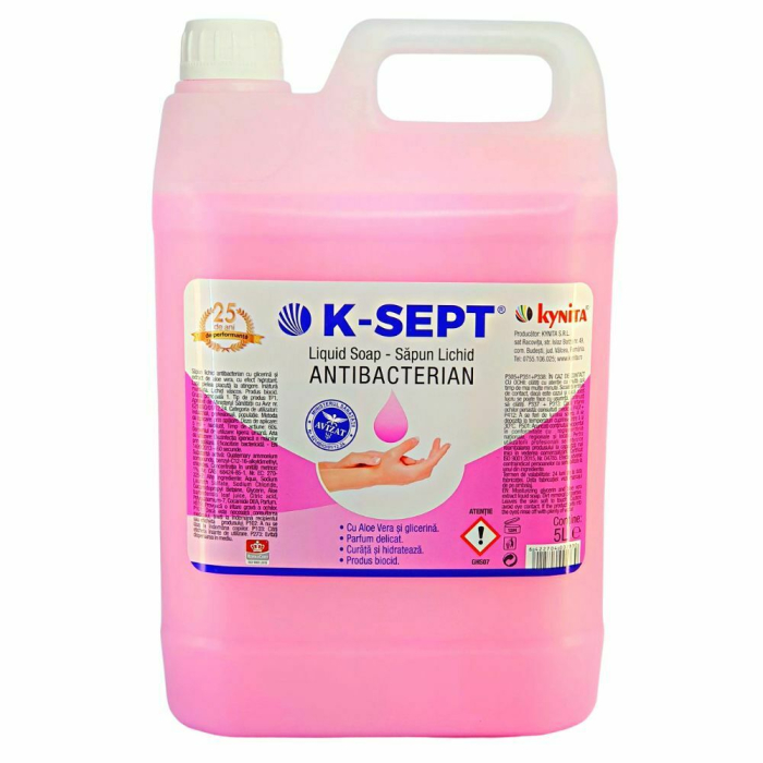 Sapun lichid antibacterian K-SEPT 5 L [1]