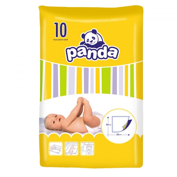 Paturici absorbante, Panda, 60 * 60 cm, 10 buc / set [1]