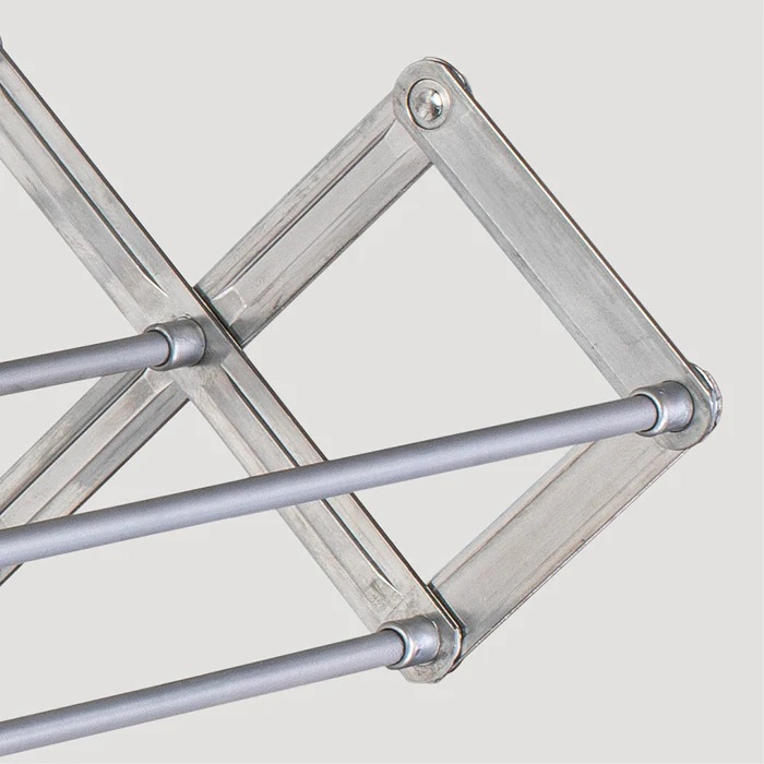 Uscator rufe tip acordeon pentru perete,  Juwel RuckZuck [7]