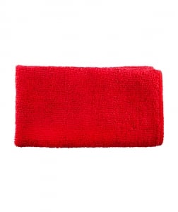 Laveta universala 100% microfibra, rosie, 40 x 40 cm [0]
