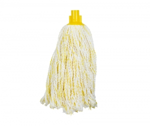 Rezerve Mop Clasice - Mop microfibra si bumbac, galben, 225 g