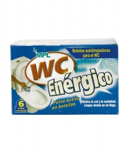 Pudra anticalcar curatat WC, 330g [1]