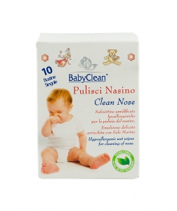Servetele umede pentru curatarea nasului bebelusului, 10 buc