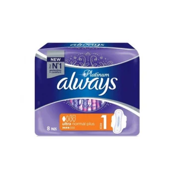 Absorbante si tampoane - Absorbante Always Platinum Normal, 8 Buc