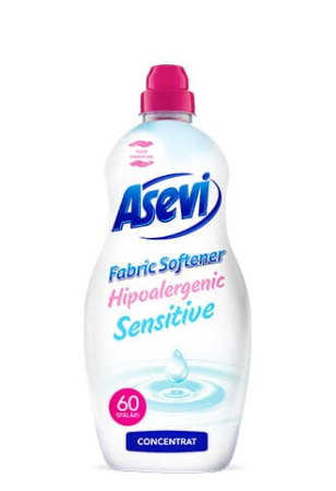 DETERGENTI, PRODUSE CURATENIE - Balsam de rufe concentrat Hipoalergenic Sensitive, Asevi, 1.5 L