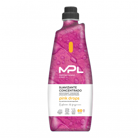 Detergent de rufe - Balsam de rufe concetrat, Pink Drops, 1.5 L