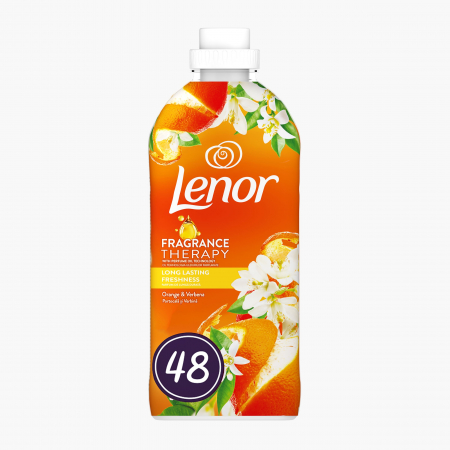 DETERGENTI, PRODUSE CURATENIE - Balsam de rufe Lenor Orange & Verbena, 1.2 L, 48 spalari