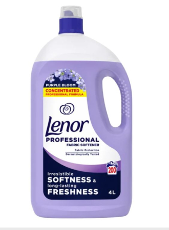 Detergenti textile - Balsam rufe Lenor Professional Purple Bloom, 4 L, 200 spalari
