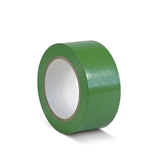 Avertizare, delimitare - Banda marcare adeziva, verde 48 mm * 66 m