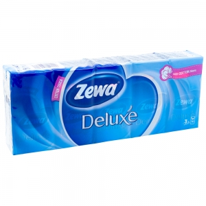 Ingrijire faciala - Batiste nazale Zewa Deluxe, 10 buc /set, 3 straturi