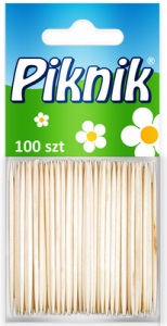 Tacamuri de unica folosinta - Scobitori, Piknik, 100 buc/set